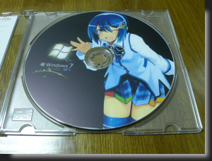 Windows 7 インストール DVD